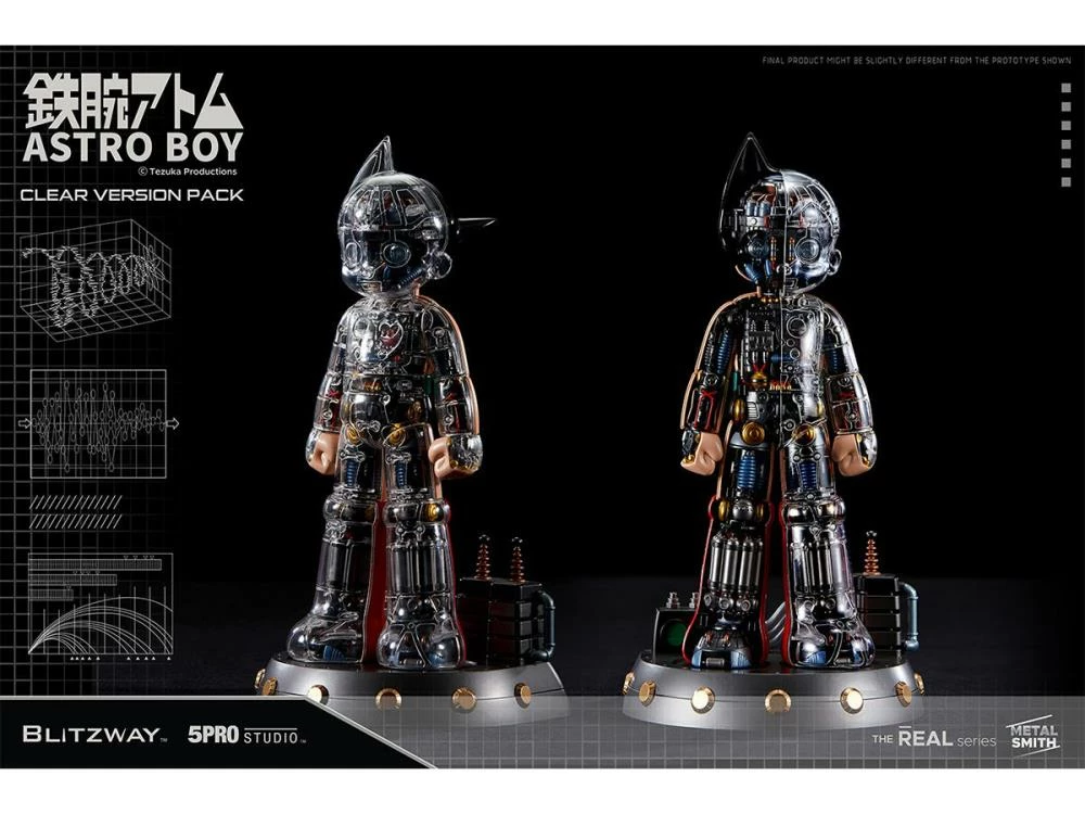 Maybang's Collectibles Blitzway Astro Boy (Clear Ver.) Superb Anime Statue & Assembly Bed DX Pack 3 Maybang's Collectibles Blitzway Astro Boy (Clear Ver.) Superb Anime Statue & Assembly Bed DX Pack