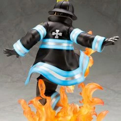 Maybang's Collectibles Kotobukiya Fire Force ArtFX J Shinra Kusakabe Statue With Bonus Part
