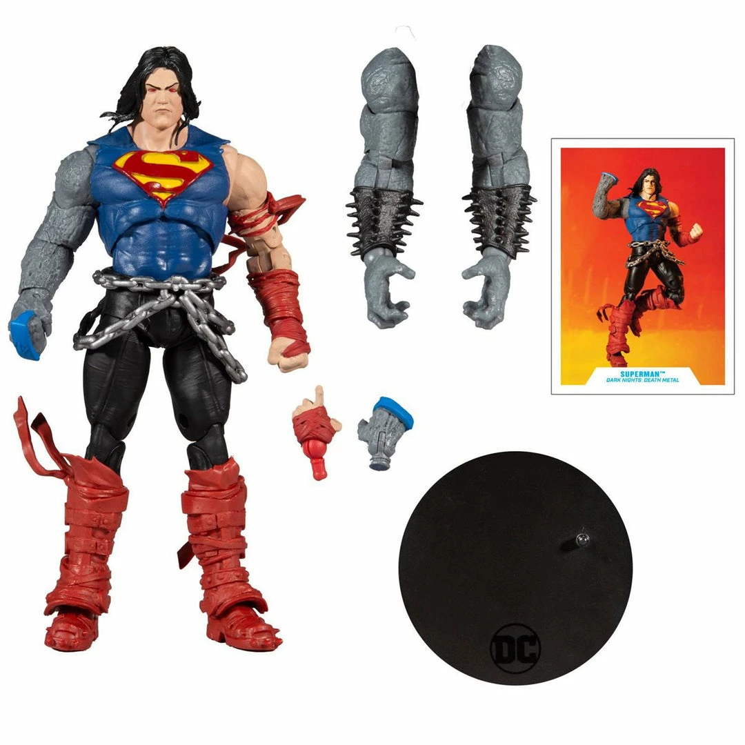 Maybang's Collectibles DC Collectibles McFarlane DC Build-A Wave 4 Dark Nights Death Metal Action Figure Set Batman, Superman, Wonder Woman & King Robin (Darkfather BAF) 6 Maybang's Collectibles DC Collectibles McFarlane DC Build-A Wave 4 Dark Nights Death Metal Action Figure Set Batman, Superman, Wonder Woman & King Robin (Darkfather BAF)