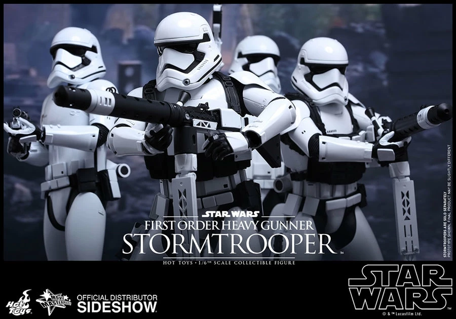 Vendor-unknown Hot Toys Star Wars Episode VII The Force Awakens First Order Heavy Gunner Stormtrooper 1/6 Scale 12" Figure 2 Vendor-unknown Hot Toys Star Wars Episode VII The Force Awakens First Order Heavy Gunner Stormtrooper 1/6 Scale 12" Figure