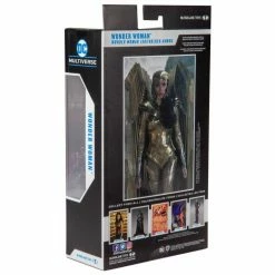 Maybang's Collectibles McFarlane DC Multiverse Wonder Woman 1984 Wonder Woman (Gold Armor) Action Figure McFarlane Toys
