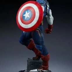 Vendor-unknown Sideshow Marvel Comics Captain America Premium Format Figure Statue