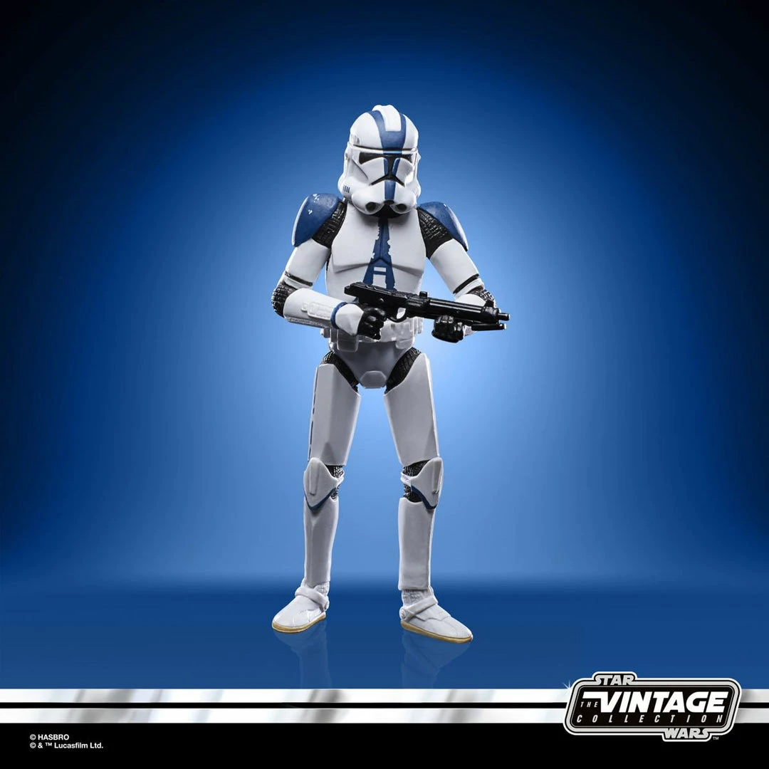 Maybang's Collectibles Hasbro Star Wars The Vintage Collection Clone Trooper (501st Legion) 3 34-Inch Action Figure 10 Maybang's Collectibles Hasbro Star Wars The Vintage Collection Clone Trooper (501st Legion) 3 34-Inch Action Figure