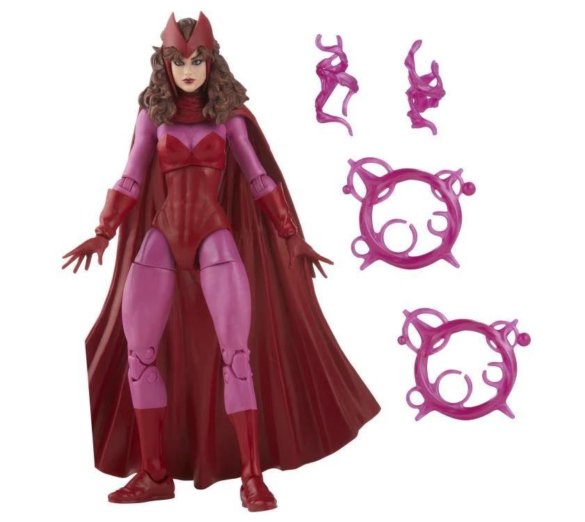 Maybang's Collectibles Hasbro Marvel Legends Retro Collection Scarlet Witch Action Figure 5 Maybang's Collectibles Hasbro Marvel Legends Retro Collection Scarlet Witch Action Figure