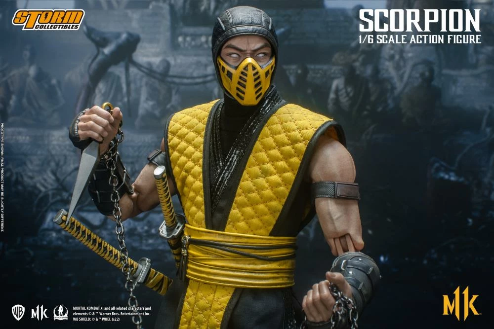 Maybang's Collectibles Others Storm Collectibles Mortal Kombat XI Scorpion 1/6 Scale 12" Collectible Figure 19 Maybang's Collectibles Others Storm Collectibles Mortal Kombat XI Scorpion 1/6 Scale 12" Collectible Figure