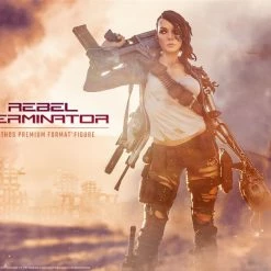 Vendor-unknown Sideshow Collectibles Sideshow Terminator Collectibles Rebel Terminator - Mythos Premium Format Figure Statue