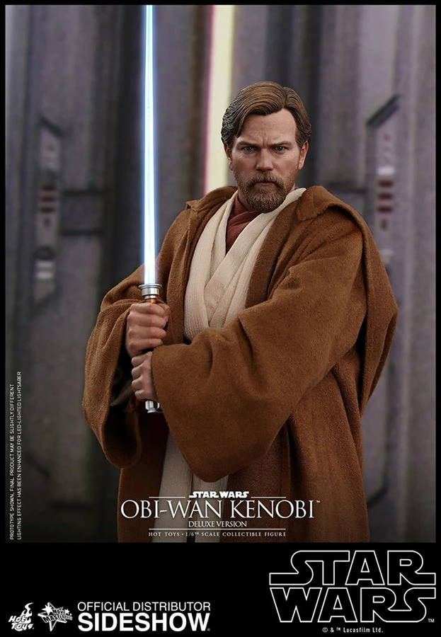 Vendor-unknown Hot Toys Star Wars Episode III Revenge Of The Sith Obi-Wan Kenobi (Deluxe Version) 1/6 Scale Figure 6 Vendor-unknown Hot Toys Star Wars Episode III Revenge Of The Sith Obi-Wan Kenobi (Deluxe Version) 1/6 Scale Figure