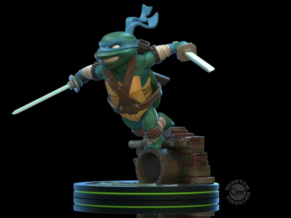 Maybang's Collectibles Quantum Mechanix (QMx) QMx TMNT Teenage Mutant Ninja Turtles Q-Fig Leonardo Figure 7 Maybang's Collectibles Quantum Mechanix (QMx) QMx TMNT Teenage Mutant Ninja Turtles Q-Fig Leonardo Figure