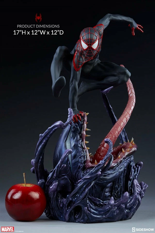 Vendor-unknown Sideshow Marvel Spider-Man Miles Morales Premium Format Figure Statue Sideshow Collectibles 4 Vendor-unknown Sideshow Marvel Spider-Man Miles Morales Premium Format Figure Statue Sideshow Collectibles