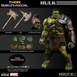 Vendor-unknown Mezco Toyz One:12 Collective Marvel Comics Thor Ragnarok Gladiator Hulk 1/12 Scale Action Figure 23 Vendor-unknown Mezco Toyz One:12 Collective Marvel Comics Thor Ragnarok Gladiator Hulk 1/12 Scale Action Figure