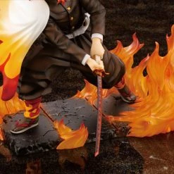 Maybang's Collectibles Kotobukiya Demon Slayer Kimetsu No Yaiba ArtFX J Kyoujurou Rengoku (Purgatory Anjuro) Statue
