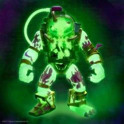 Maybang's Collectibles Super7 Teenage Mutant Ninja Turtles Ultimates Glow-in-the-Dark Mutagen Man 7-Inch Action Figure - Entertainment Earth Exclusive