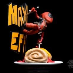Maybang's Collectibles Qmx Deadpool Maximum Effort Q-Fig Max Diorama