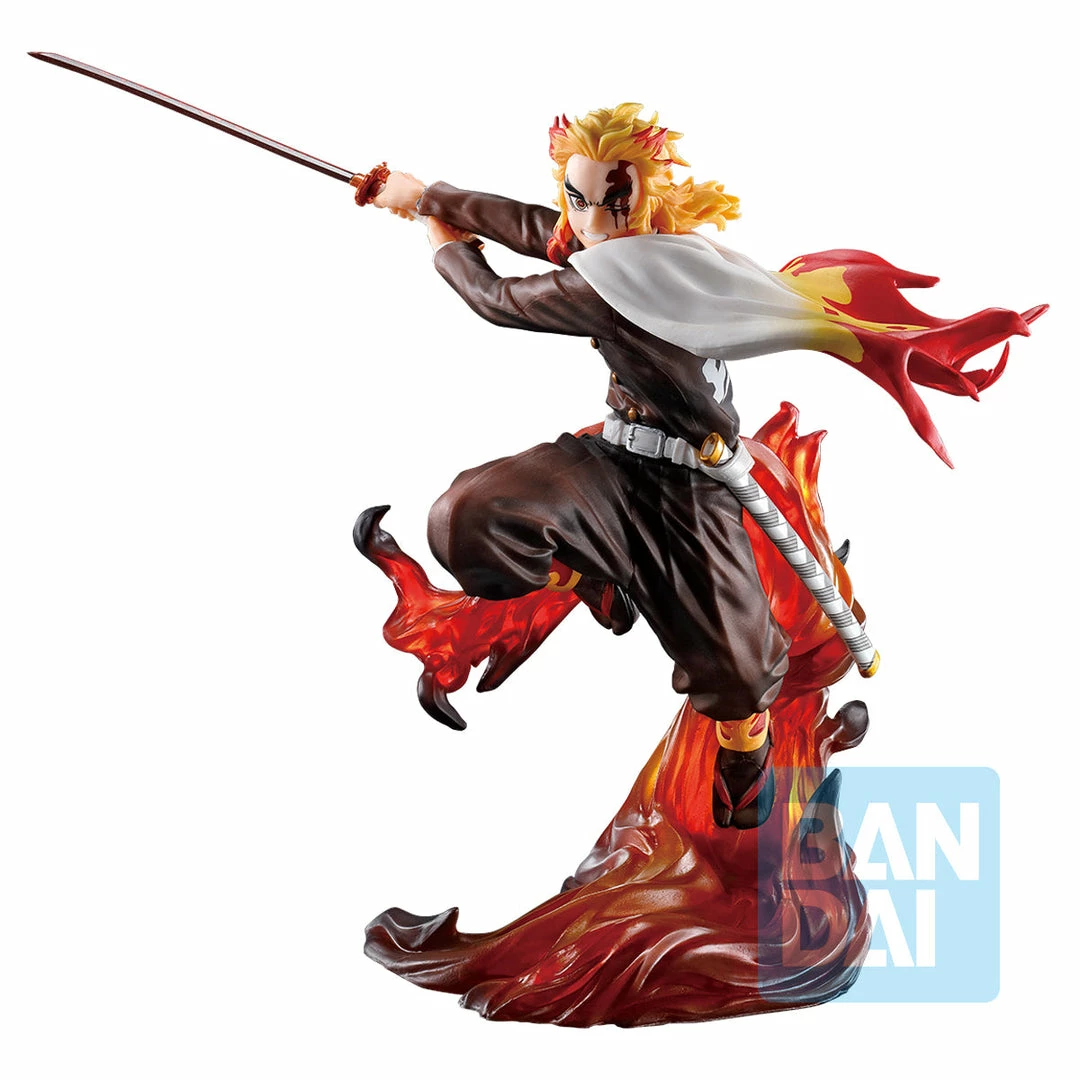 Maybang's Collectibles Bandai Demon Slayer Kimetsu No Yaiba Ichibansho Kyojuro Rengoku (Shake The Sword Burn Your Heart) 1 Maybang's Collectibles Bandai Demon Slayer Kimetsu No Yaiba Ichibansho Kyojuro Rengoku (Shake The Sword Burn Your Heart)