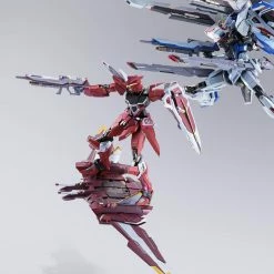 Maybang's Collectibles Bandai Gundam Metal Build Mobile Suit Gundam Seed Athrun Zala Justice Gundam Diecast Action Figure 25 Maybang's Collectibles Bandai Gundam Metal Build Mobile Suit Gundam Seed Athrun Zala Justice Gundam Diecast Action Figure