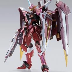 Maybang's Collectibles Bandai Gundam Metal Build Mobile Suit Gundam Seed Athrun Zala Justice Gundam Diecast Action Figure