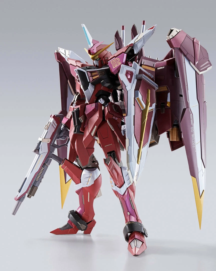 Maybang's Collectibles Bandai Gundam Metal Build Mobile Suit Gundam Seed Athrun Zala Justice Gundam Diecast Action Figure 1 Maybang's Collectibles Bandai Gundam Metal Build Mobile Suit Gundam Seed Athrun Zala Justice Gundam Diecast Action Figure