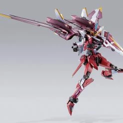 Maybang's Collectibles Bandai Gundam Metal Build Mobile Suit Gundam Seed Athrun Zala Justice Gundam Diecast Action Figure 21 Maybang's Collectibles Bandai Gundam Metal Build Mobile Suit Gundam Seed Athrun Zala Justice Gundam Diecast Action Figure