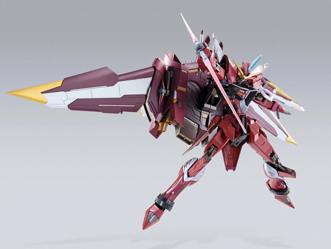 Maybang's Collectibles Bandai Gundam Metal Build Mobile Suit Gundam Seed Athrun Zala Justice Gundam Diecast Action Figure 8 Maybang's Collectibles Bandai Gundam Metal Build Mobile Suit Gundam Seed Athrun Zala Justice Gundam Diecast Action Figure