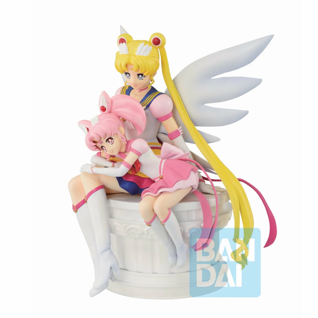 Maybang's Collectibles Bandai Sailor Moon Eternal Ichibansho Eternal Sailor Moon & Eternal Sailor Chibi Moon Figure 2 Maybang's Collectibles Bandai Sailor Moon Eternal Ichibansho Eternal Sailor Moon & Eternal Sailor Chibi Moon Figure