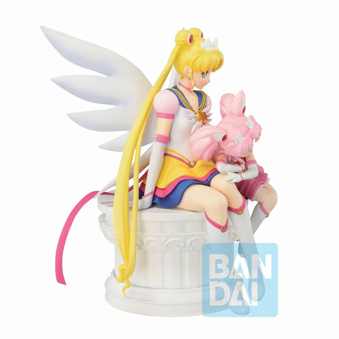 Maybang's Collectibles Bandai Sailor Moon Eternal Ichibansho Eternal Sailor Moon & Eternal Sailor Chibi Moon Figure 3 Maybang's Collectibles Bandai Sailor Moon Eternal Ichibansho Eternal Sailor Moon & Eternal Sailor Chibi Moon Figure