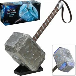 Maybang's Collectibles Hasbro Thor Love And Thunder Mjolnir Electronic Hammer Prop Replica