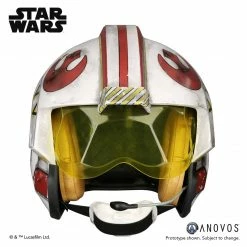 Vendor-unknown ANOVOS Star Wars Luke Skywalke Rebel Pilot Helmet Accessory Full Size Helmet Prop Replica