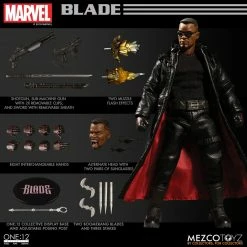 Vendor-unknown Mezco Toyz One:12 Collective Marvel Comics Blade 1/12 Scale 6 Action Figure