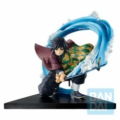 Maybang's Collectibles Bandai Demon Slayer Kimetsu No Yaiba Ichibansho Giyu Tomioka (Proceed With Unbreakable Heart And Sword) Ichibansho Figure