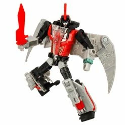 Maybang's Collectibles Hasbro Transformers Power Of The Primes Deluxe Swoop (Red) Exclusive