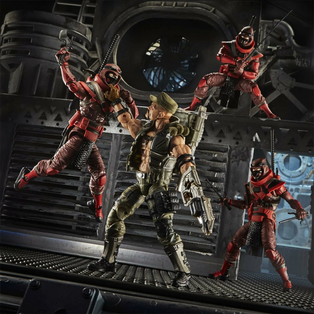 Maybang's Collectibles Hasbro G.I. Joe Classified Series 6-Inch Red Ninja Action Figure 3 Maybang's Collectibles Hasbro G.I. Joe Classified Series 6-Inch Red Ninja Action Figure