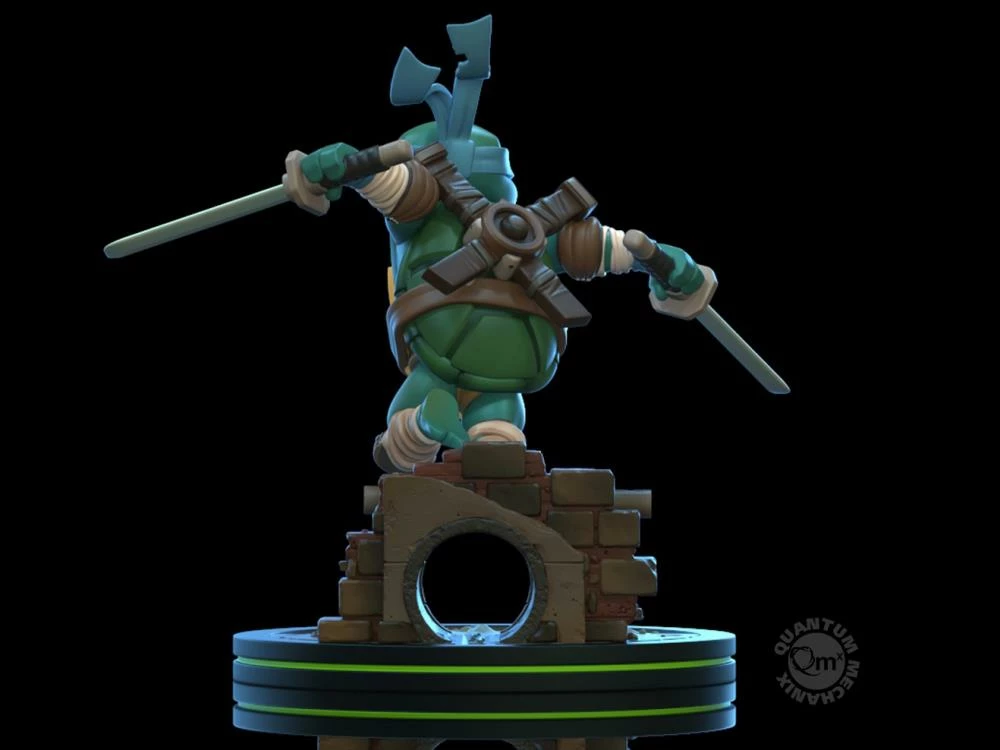 Maybang's Collectibles Quantum Mechanix (QMx) QMx TMNT Teenage Mutant Ninja Turtles Q-Fig Leonardo Figure 4 Maybang's Collectibles Quantum Mechanix (QMx) QMx TMNT Teenage Mutant Ninja Turtles Q-Fig Leonardo Figure