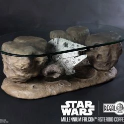Vendor-unknown Regal Robot Official Licensed Star Wars Furniture Han Solo's Millennium Falcon Asteroid Coffee Table 13 Vendor-unknown Regal Robot Official Licensed Star Wars Furniture Han Solo's Millennium Falcon Asteroid Coffee Table
