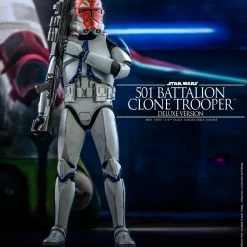 Maybang's Collectibles Hot Toys Star Wars The Clone Wars Clone Troopers 501st Battalion Clone Trooper (Deluxe) 1/6 Scale 12