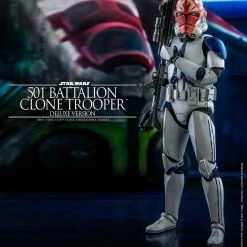 Maybang's Collectibles Hot Toys Star Wars The Clone Wars Clone Troopers 501st Battalion Clone Trooper (Deluxe) 1/6 Scale 12