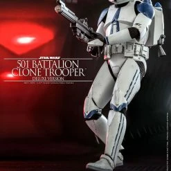 Maybang's Collectibles Hot Toys Star Wars The Clone Wars Clone Troopers 501st Battalion Clone Trooper (Deluxe) 1/6 Scale 12