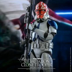 Maybang's Collectibles Hot Toys Star Wars The Clone Wars Clone Troopers 501st Battalion Clone Trooper (Deluxe) 1/6 Scale 12