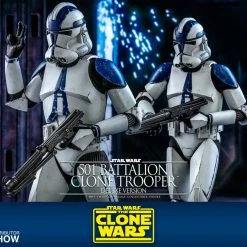 Maybang's Collectibles Hot Toys Star Wars The Clone Wars Clone Troopers 501st Battalion Clone Trooper (Deluxe) 1/6 Scale 12
