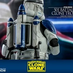 Maybang's Collectibles Hot Toys Star Wars The Clone Wars Clone Troopers 501st Battalion Clone Trooper (Deluxe) 1/6 Scale 12