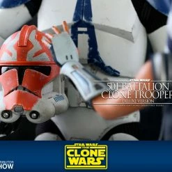 Maybang's Collectibles Hot Toys Star Wars The Clone Wars Clone Troopers 501st Battalion Clone Trooper (Deluxe) 1/6 Scale 12