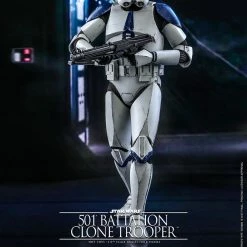 Maybang's Collectibles Hot Toys Star Wars The Clone Wars Clone Troopers 501st Battalion Clone Trooper 1/6 Scale 12" Collectible Figure 12 Maybang's Collectibles Hot Toys Star Wars The Clone Wars Clone Troopers 501st Battalion Clone Trooper 1/6 Scale 12