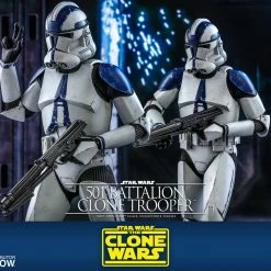 Maybang's Collectibles Hot Toys Star Wars The Clone Wars Clone Troopers 501st Battalion Clone Trooper 1/6 Scale 12" Collectible Figure 18 Maybang's Collectibles Hot Toys Star Wars The Clone Wars Clone Troopers 501st Battalion Clone Trooper 1/6 Scale 12