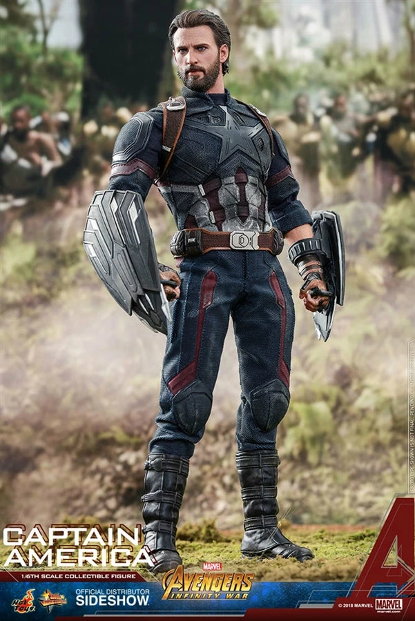 Vendor-unknown Hot Toys Marvel Avengers Infinity War Captain America 1/6 Scale Figure 2 Vendor-unknown Hot Toys Marvel Avengers Infinity War Captain America 1/6 Scale Figure
