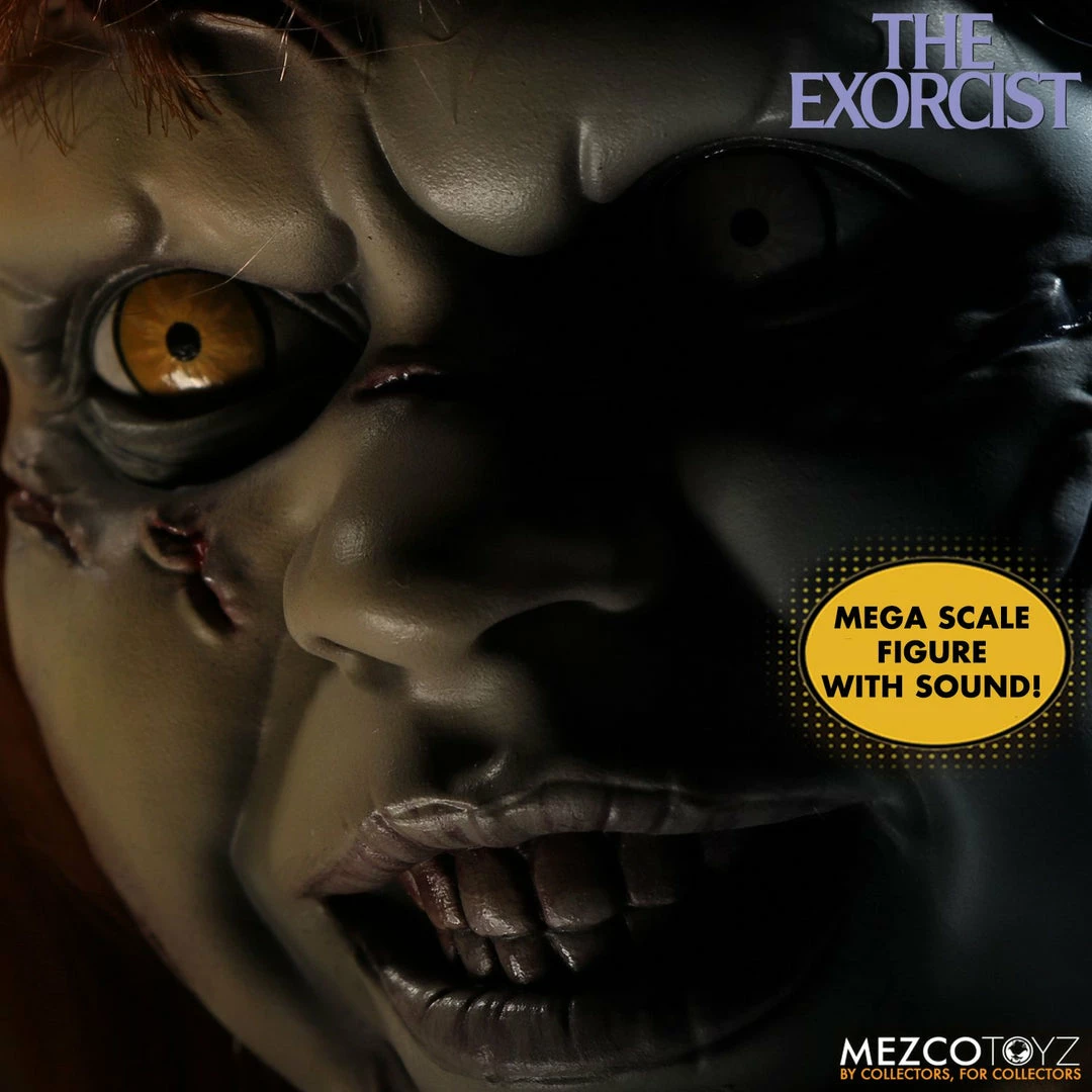 Vendor-unknown Mezco Toyz The Exorcist Mega Scale Exorcist With Sound Feature 15" Figure Doll 2 Vendor-unknown Mezco Toyz The Exorcist Mega Scale Exorcist With Sound Feature 15" Figure Doll