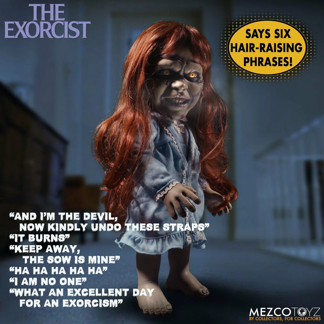 Vendor-unknown Mezco Toyz The Exorcist Mega Scale Exorcist With Sound Feature 15" Figure Doll 4 Vendor-unknown Mezco Toyz The Exorcist Mega Scale Exorcist With Sound Feature 15" Figure Doll