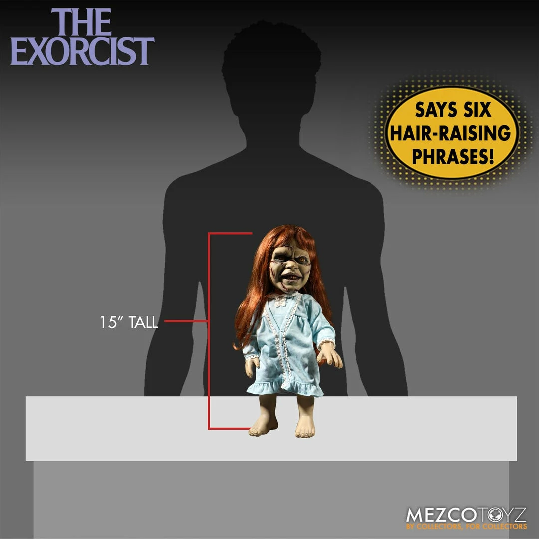 Vendor-unknown Mezco Toyz The Exorcist Mega Scale Exorcist With Sound Feature 15" Figure Doll 9 Vendor-unknown Mezco Toyz The Exorcist Mega Scale Exorcist With Sound Feature 15" Figure Doll