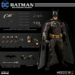Vendor-unknown Mezco Toyz One:12 Collective DC Comics Batman: Sovereign Knight 1/12 Scale Action Figure