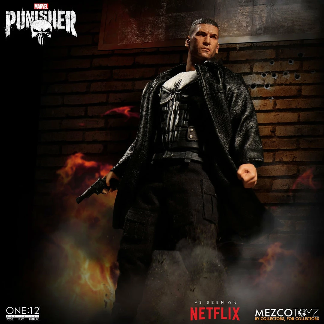Vendor-unknown Mezco Toyz One:12 Collective Marvel Comics Punisher 1/12 Scale 6" Action Figure 1 Vendor-unknown Mezco Toyz One:12 Collective Marvel Comics Punisher 1/12 Scale 6" Action Figure