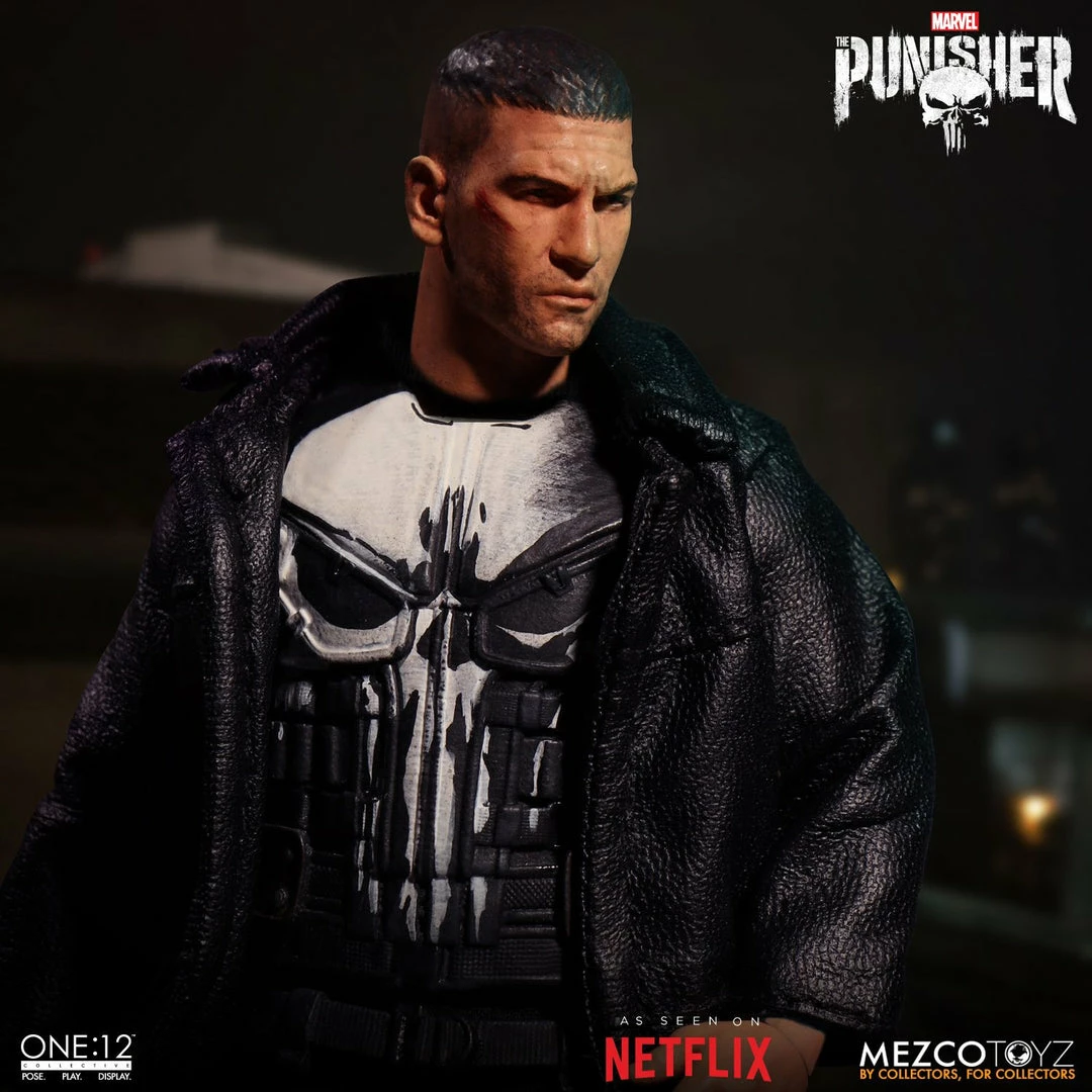 Vendor-unknown Mezco Toyz One:12 Collective Marvel Comics Punisher 1/12 Scale 6" Action Figure 3 Vendor-unknown Mezco Toyz One:12 Collective Marvel Comics Punisher 1/12 Scale 6" Action Figure