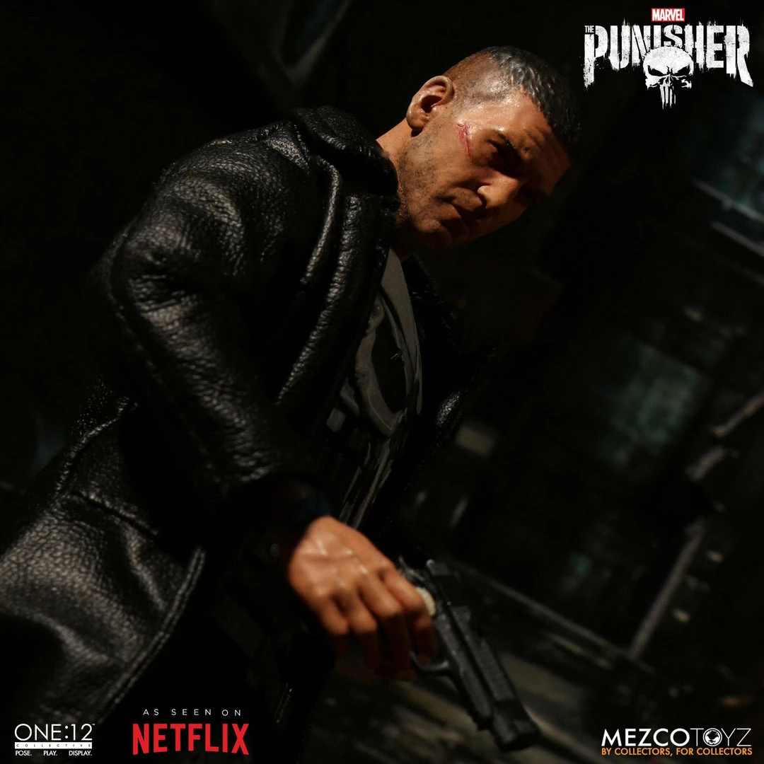Vendor-unknown Mezco Toyz One:12 Collective Marvel Comics Punisher 1/12 Scale 6" Action Figure 4 Vendor-unknown Mezco Toyz One:12 Collective Marvel Comics Punisher 1/12 Scale 6" Action Figure